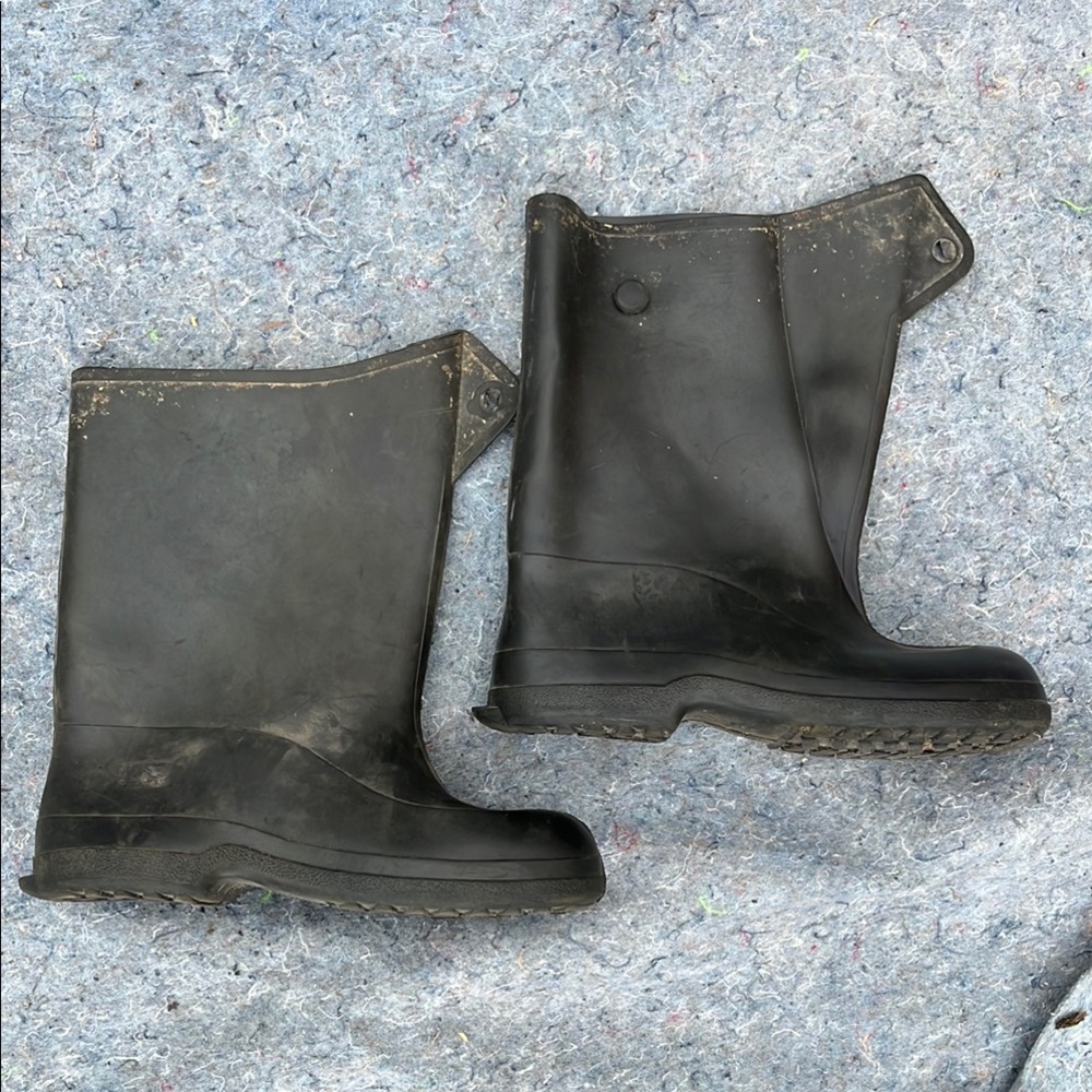 Tingley Black Rubber Rain Boots